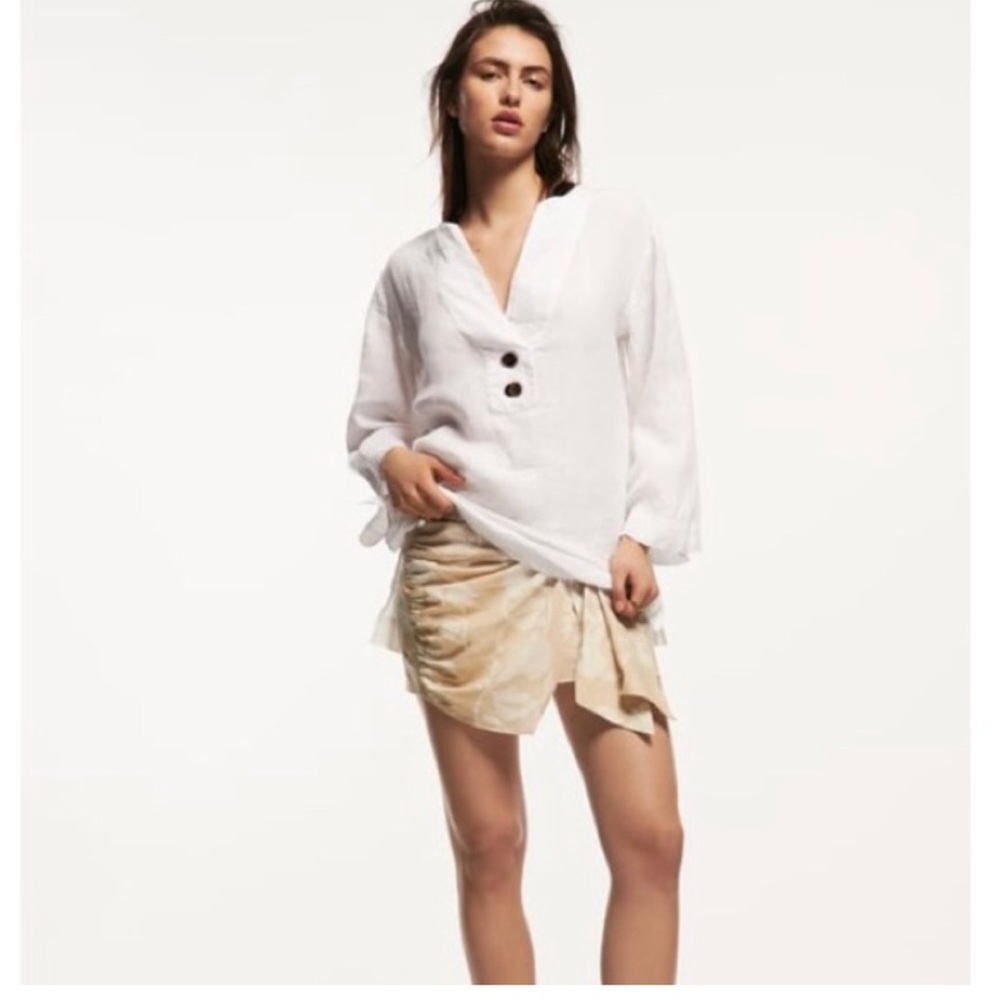 NWT Zara Linen Top